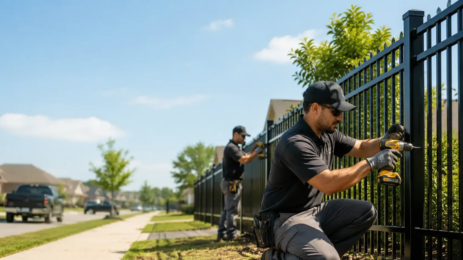 Metal Fence Installation in Benge, WA